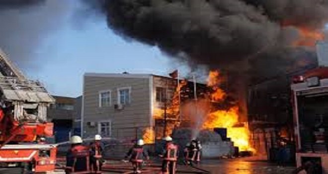 Elektrik kontağından çıkan yangında öldü…