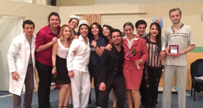 En heyecan verici sahne deneyimini yaşadılar