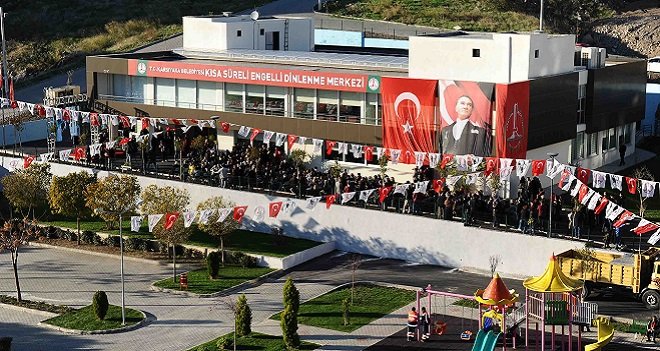 Engelli Dinlenme Merkezi’ne ilgi büyük