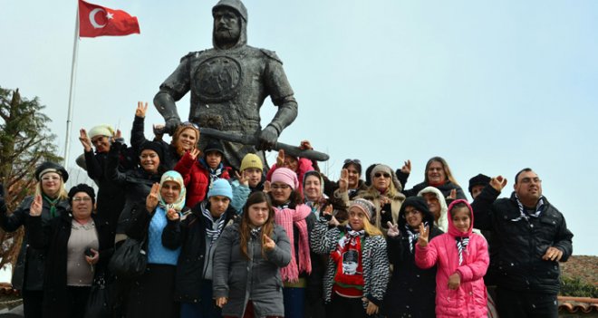 Engelli öğrenciler yavrukurt oldular