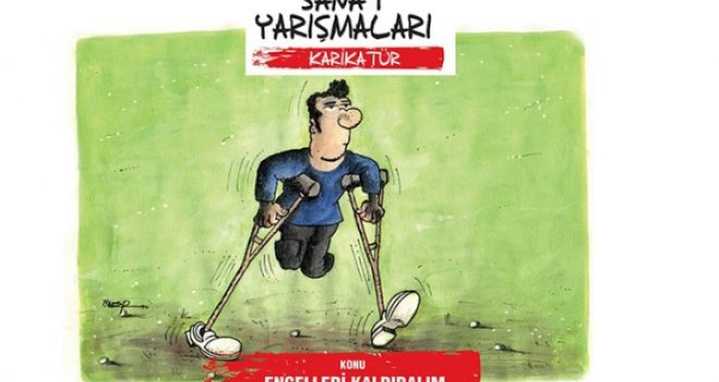 ''Engelsiz bir dünya'' için çizecekler