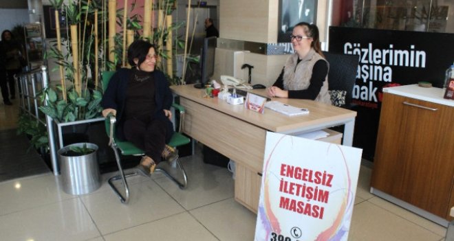 Engelsiz İletişim Masası'na +1 destek