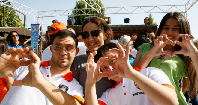 ''Engelsiz Yarınlar İçin El Ele'' Projesi