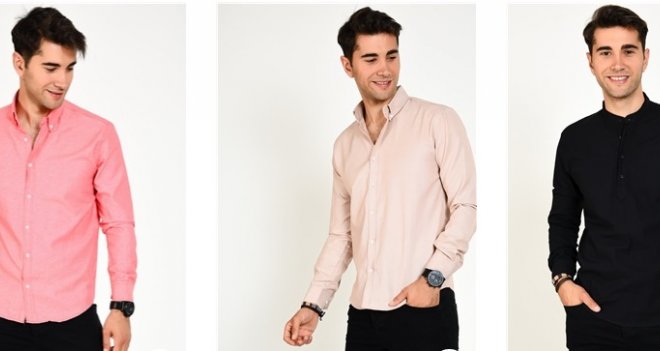 Erkek Gömlek Modelleri