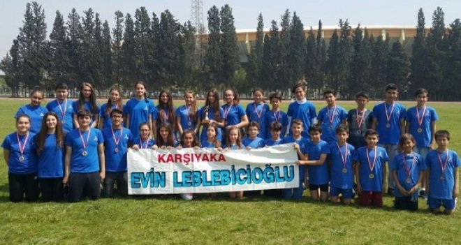 Evin Leblebicioğlu öğrencileri pistlerde fırtına gibi