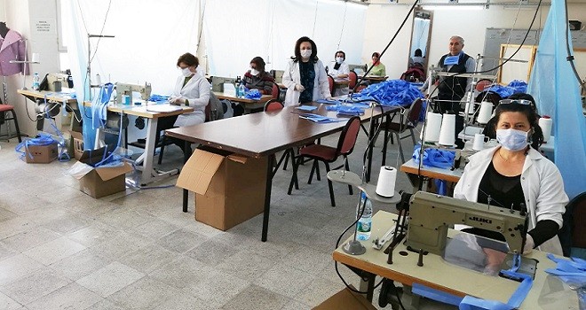 Karşıyaka Halk Eğitim Müdürlüğü'nden 30 bin maske…