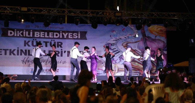 Dikili Belediyesi Kültür Etkinlikleri dansın ve ritmin coşkusuyla başladı