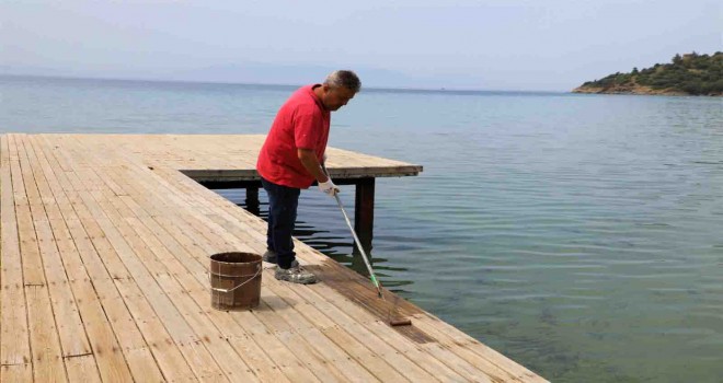 Menderes plajlarında tadilat zamanı