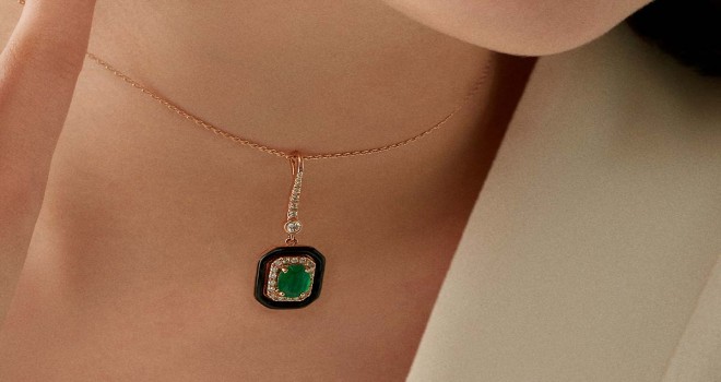 Mücevherde Zümrüt Tasarımların Güzelliği