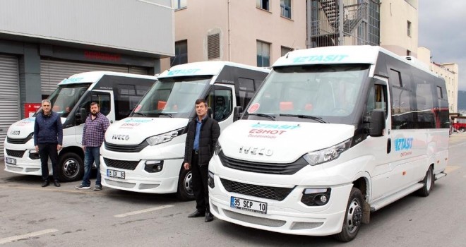 İZTAŞIT filosuna üç minibüs kattı