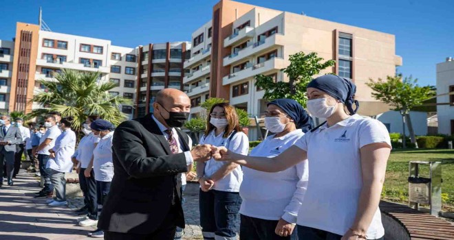 Başkan Soyer, belediye personelinin Ramazan Bayramı'nı kutladı