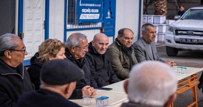 Başkan Soyer: 200 haneli konteyner kent kuruyoruz