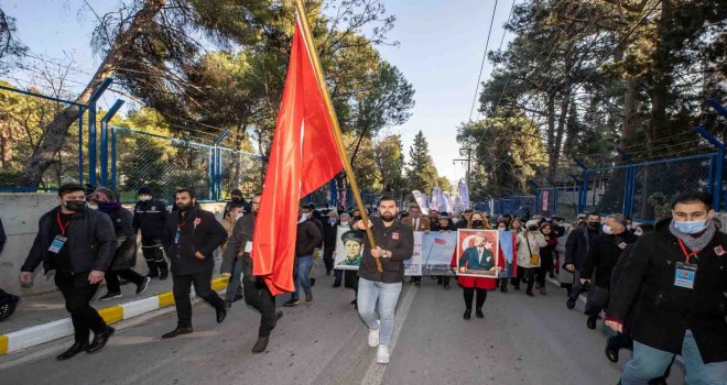 Devrim şehidi Kubilay ve arkadaşları Menemen’de anıldı