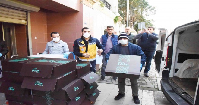 İZTO’dan sağlık çalışanlarına  ''Tatlı Bir Mola''