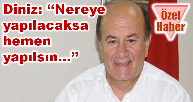 FATİH DİNİZ KARŞIYAKA HABER'E KONUŞTU...