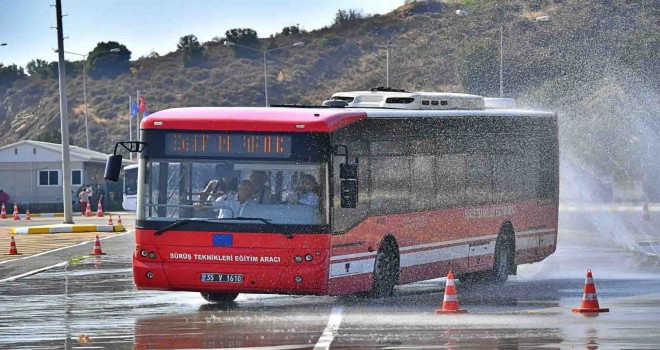 ESHOT şoför adaylarına sıkı eğitim