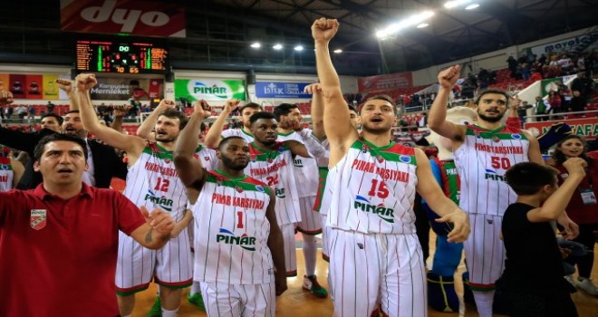 Pınar Karşıyaka çeyrek finalde...
