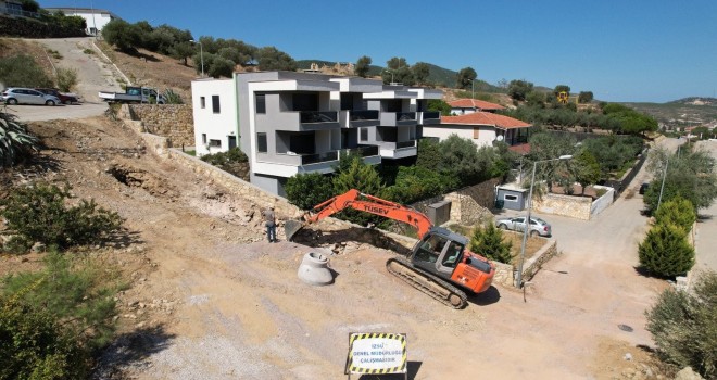 Foça’nın altyapı ağı genişliyor