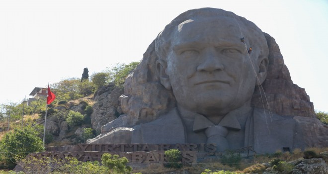 Atatürk Maskı’nda özel bakım çalışması