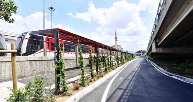 Halkapınar Aktarma Merkezi'ne yepyeni bir görünüm