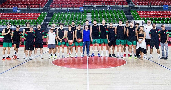 Karşıyaka basketbol takımı ilk çalışmasını yaptı