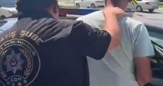 Karşıyaka'da firari hükümlü yakalandı