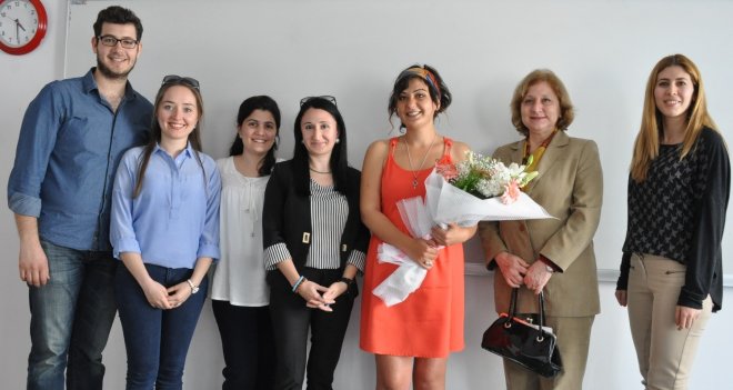 Fulsen Türker, İzmir Üniversitesi'ne konuk oldu...