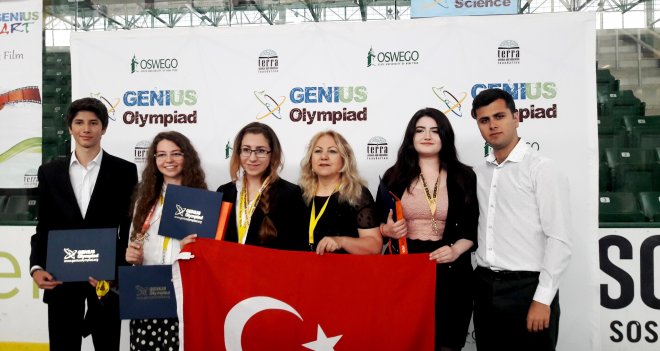 Geleceğin dahileri, Amerika'dan birincilikle döndü