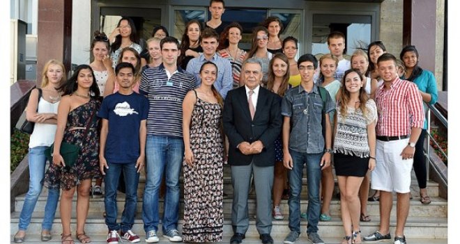 Geleceğin liderleri Kocaoğlu ile buluştu