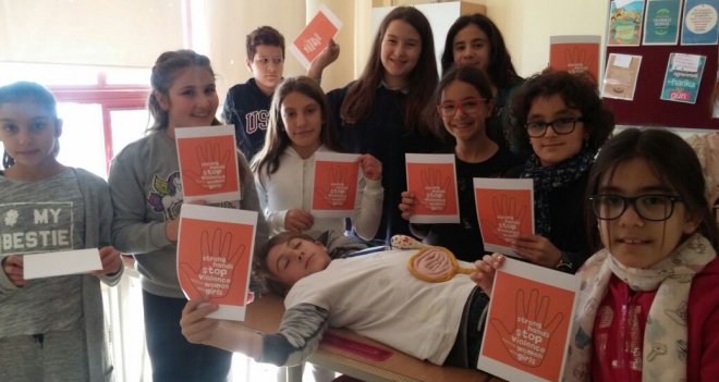 Gelişim Koleji'nden Birleşmiş Milletler Projesi'ne destek