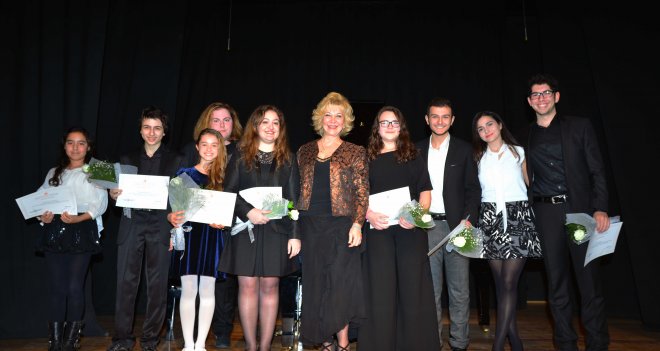 Genç ustalardan unutulmaz piyano konseri