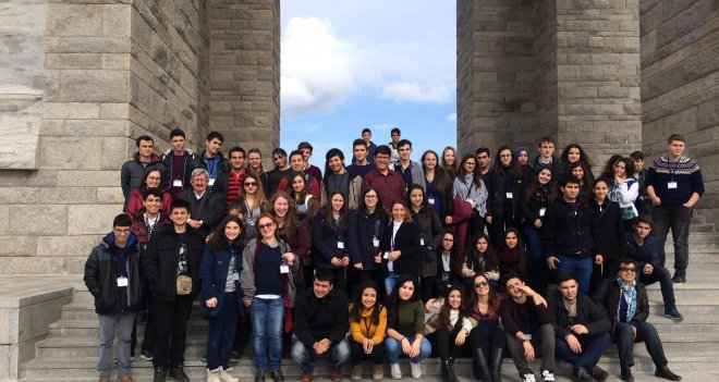 Gençler, Çanakkale ruhunu yaşadı