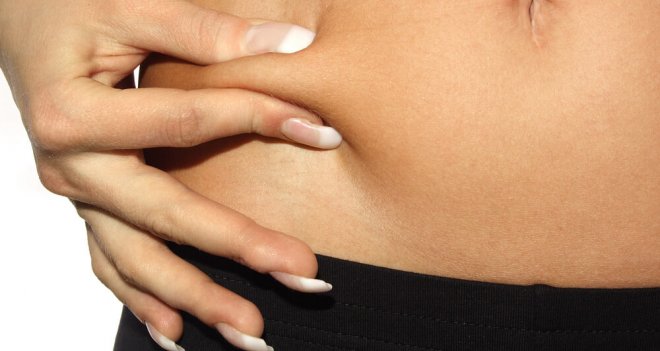 Gergin bir karın için kilo vermek şart