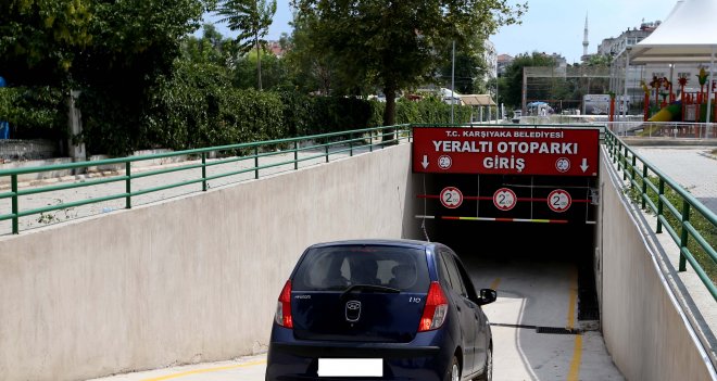 Girne Yeraltı Otopark'ı açıldı...