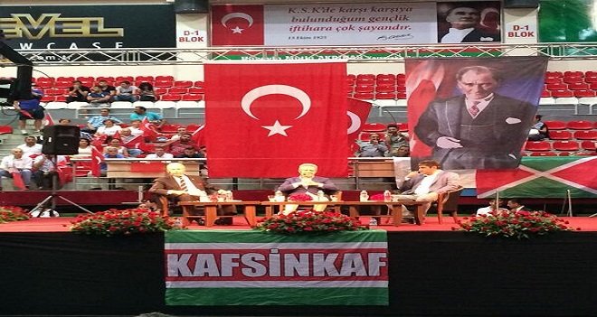 HALK ARENASI'NDA GÜNDEM TARTIŞILDI