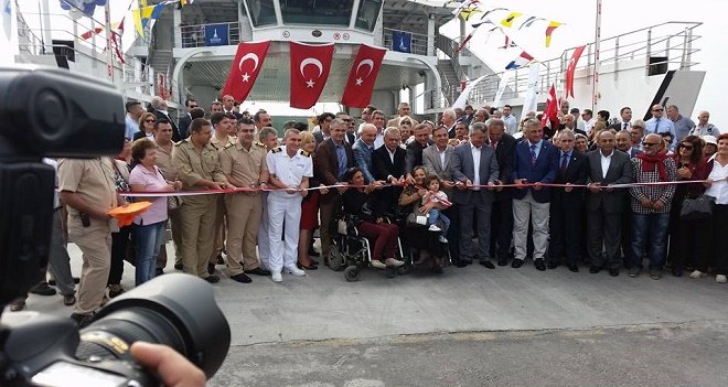 Hasan Tahsin Arabalı Yolcu Gemisi seferde...