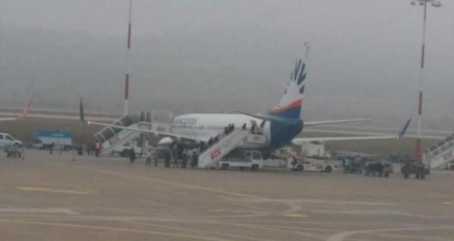 Hava ulaşımına sis engeli