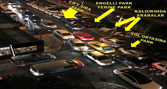 Her gece aynı manzara!..