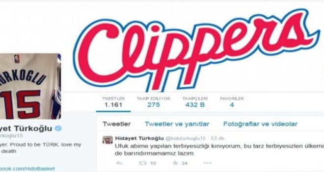 Hidayet Türkoğlu'ndan Sarıca'ya destek geldi