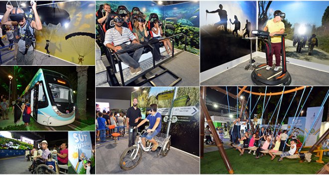 İEF'de ''Belediye Sokağı''na yoğun ilgi