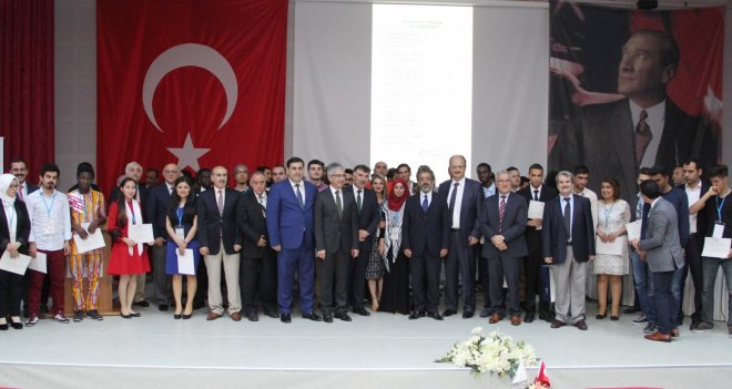 İKÇÜ'den dünyaya Türkçe seslendiler