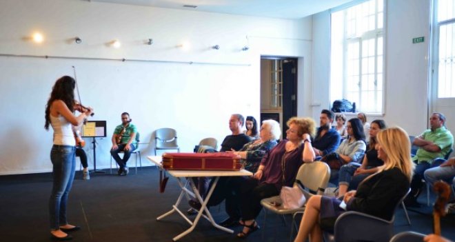 İKSEV Uluslararası keman ustalık sınıfı başladı