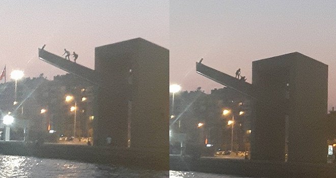 İnsan Hakları Anıtı'nda tehlikeli oyun!..