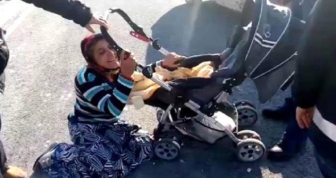 İşitme ve konuşma engelli kadın dilenci Zabıtadan Kurtulmak İçin bülbül kesildi…