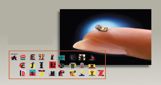 İşte Dünyanın en küçük ve en hafif kitabı...