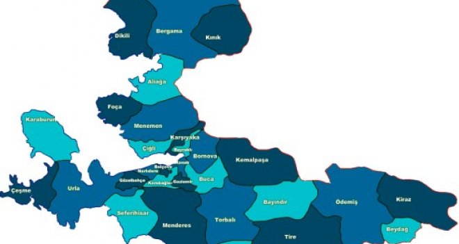İşte İzmir'in göç haritası...