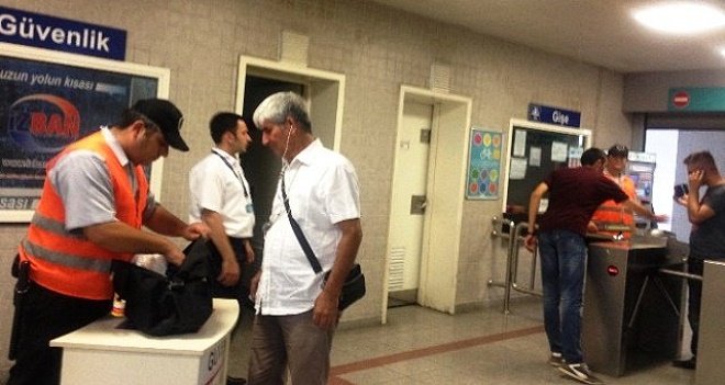 İZBAN ve METRO'da güvenlik önlemleri arttırıldı
