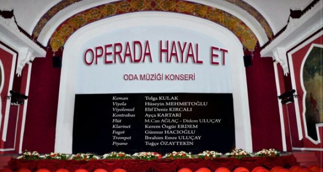İZDOB'dan Operada Hayal Et konseri