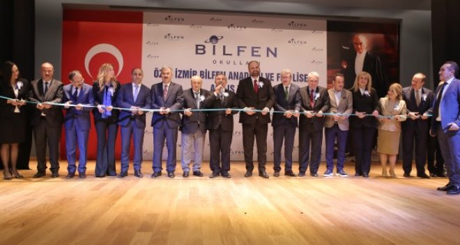 İzmir Bilfen Liseleri Bakan Yılmaz'ın katılımlarıyla açıldı