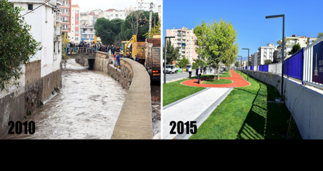 İzmir Büyükşehir, Demirköprü'yü yeniden yarattı...
